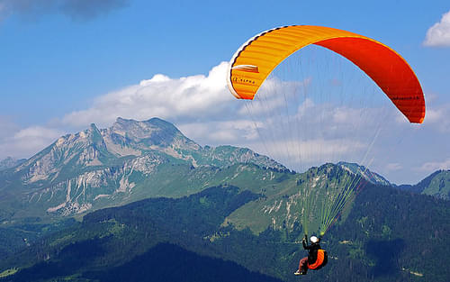 Go paragliding