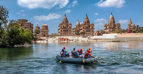 Take a boat ride on the Betwa River