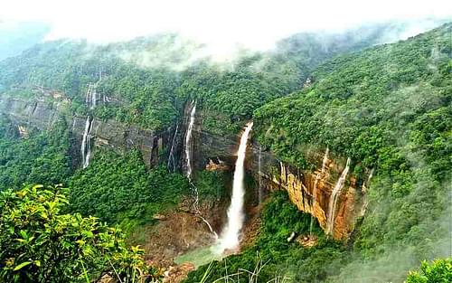 Visit Nohkalikai Falls