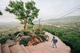 Trekking to Ratnagiri Hills Savtri Temple