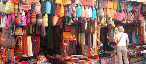 Shopping in Local Bazaars